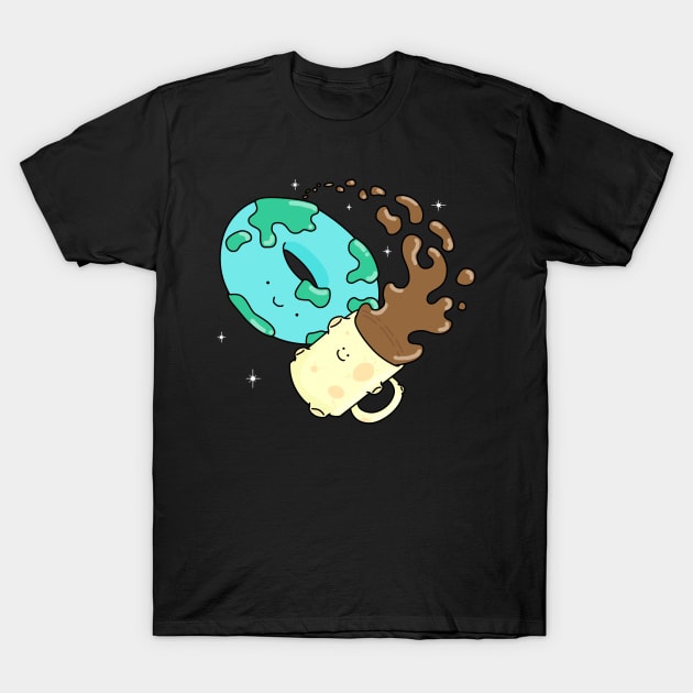 Good Morning World T-Shirt by shaundoogan